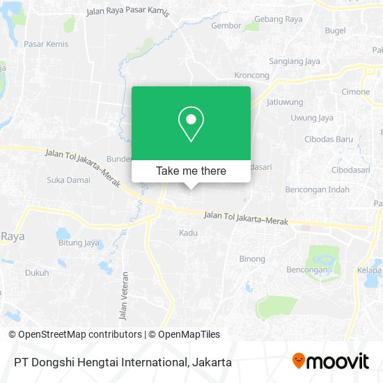 PT Dongshi Hengtai International map