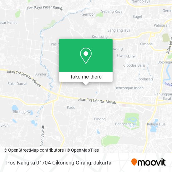 Pos Nangka 01 / 04 Cikoneng Girang map