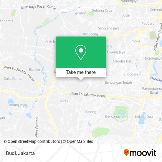 Budi map