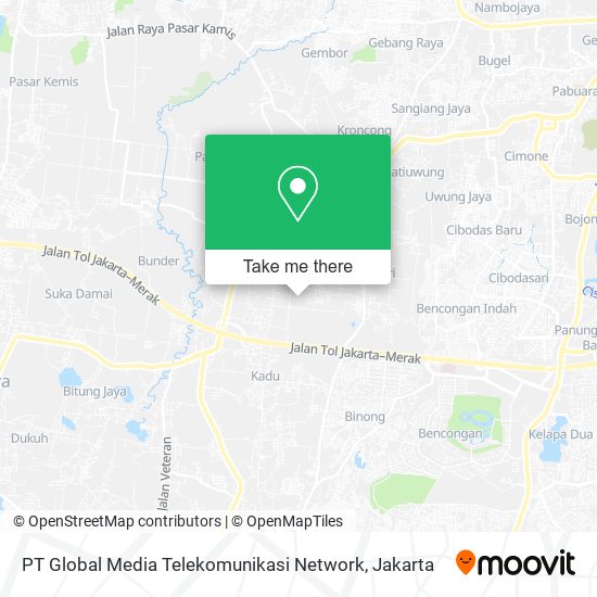 PT Global Media Telekomunikasi Network map