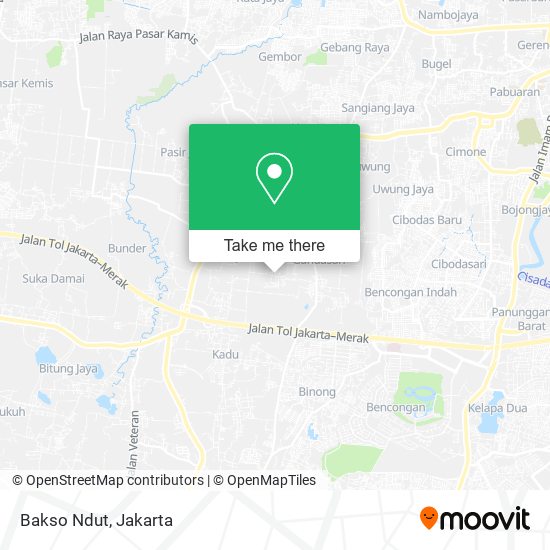 Bakso Ndut map