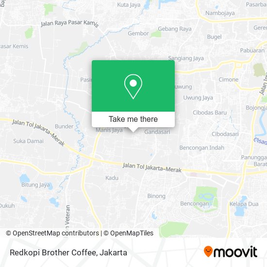 Redkopi Brother Coffee map
