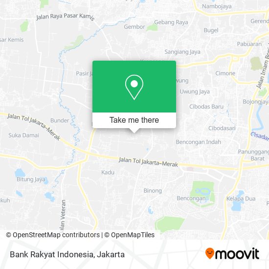 Bank Rakyat Indonesia map