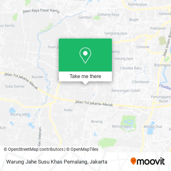 Warung Jahe Susu Khas Pemalang map