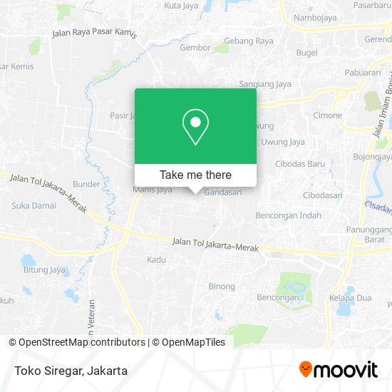 Toko Siregar map