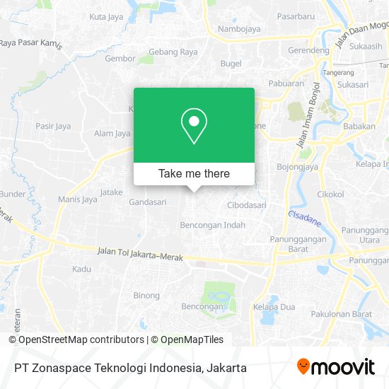 PT Zonaspace Teknologi Indonesia map