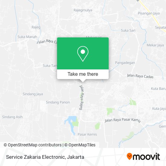 Service Zakaria Electronic map