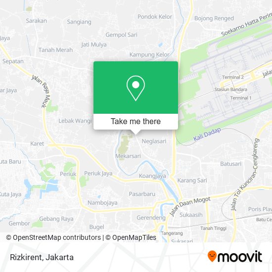 Rizkirent map