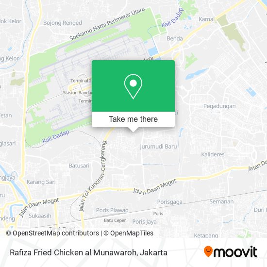 Rafiza Fried Chicken al Munawaroh map