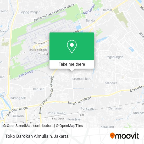 Toko Barokah Almulisin map
