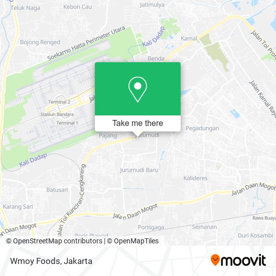 Wmoy Foods map