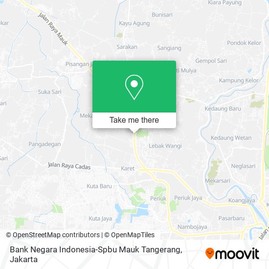 Bank Negara Indonesia-Spbu Mauk Tangerang map