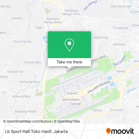 Lb Sport Hall Toko Hanif map