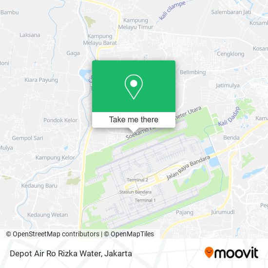 Depot Air Ro Rizka Water map