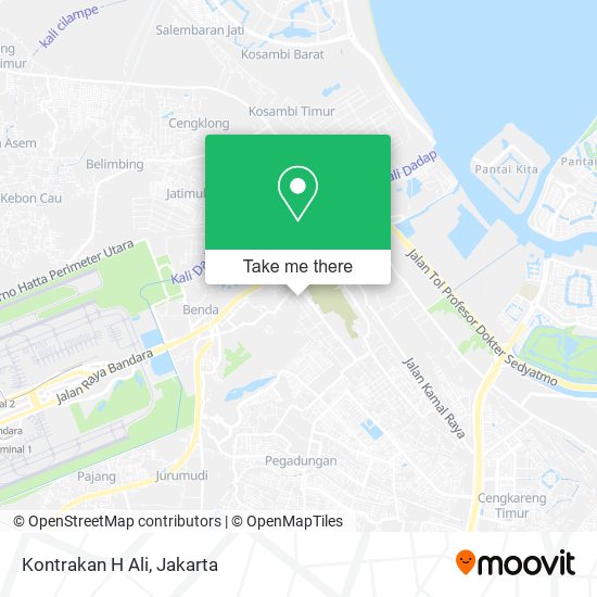 Kontrakan H Ali map