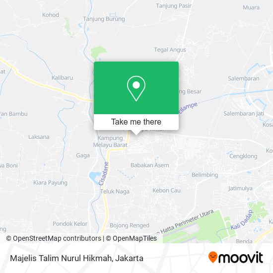Majelis Talim Nurul Hikmah map