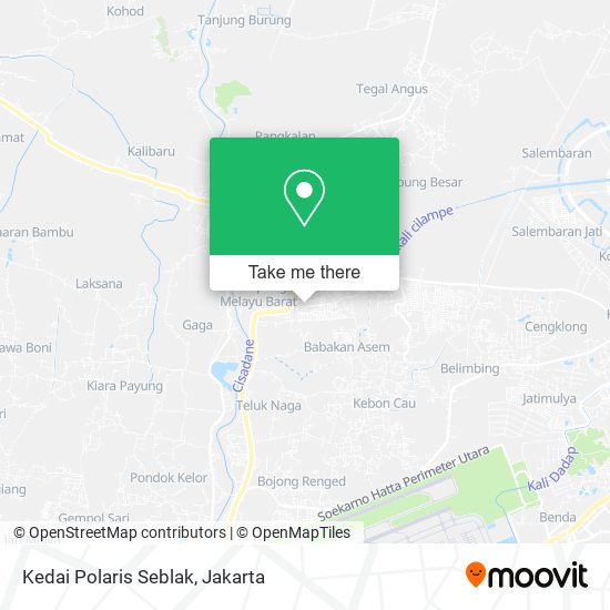 Kedai Polaris Seblak map