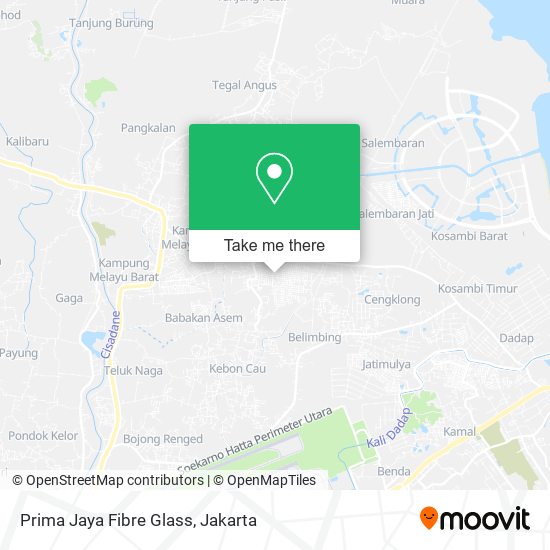 Prima Jaya Fibre Glass map