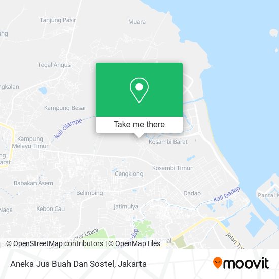 Aneka Jus Buah Dan Sostel map