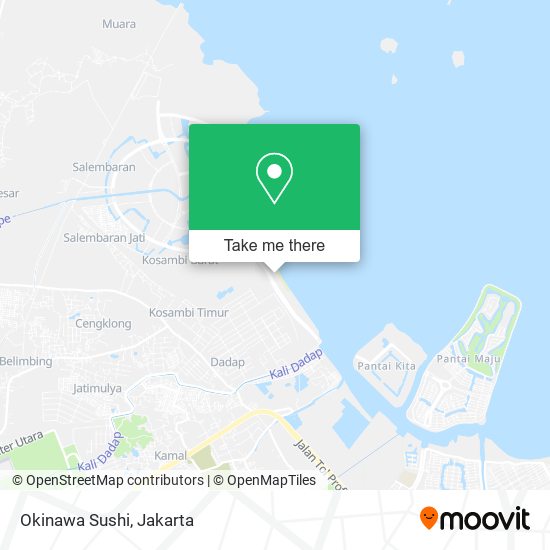 Okinawa Sushi map