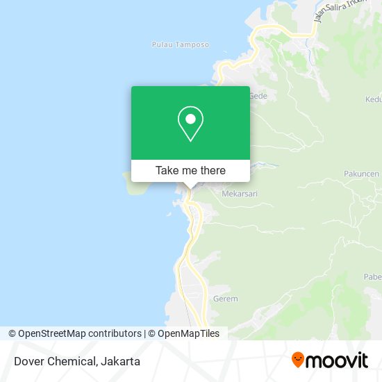 Dover Chemical map