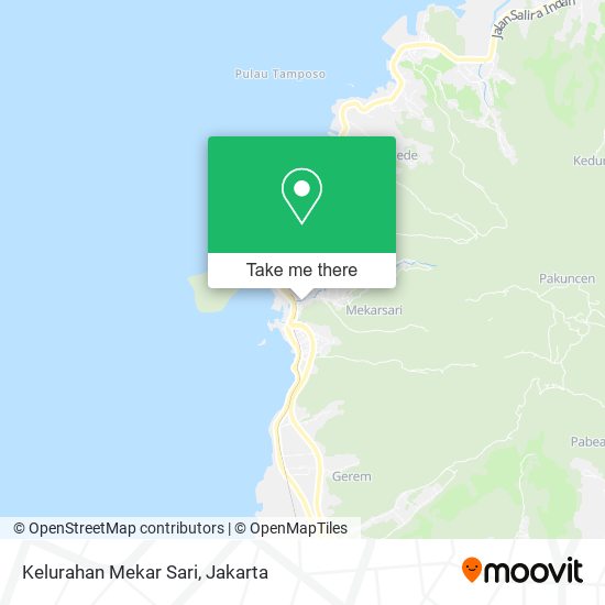 Kelurahan Mekar Sari map