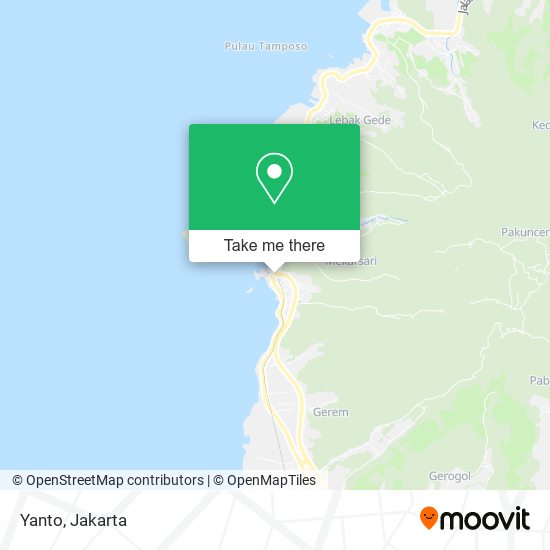 Yanto map