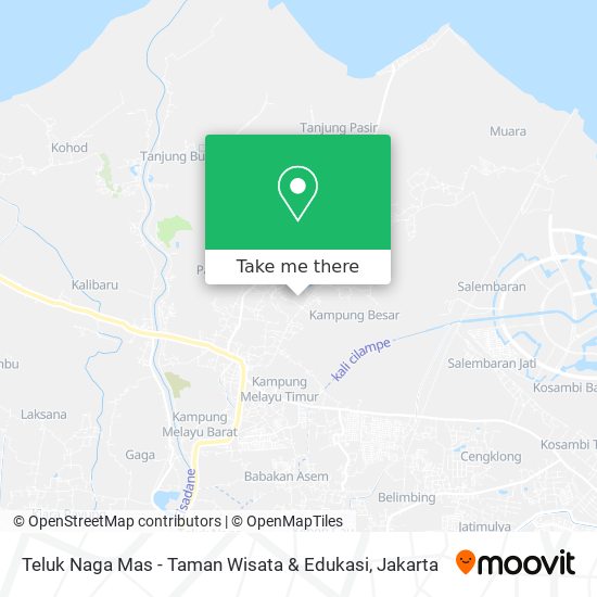 Teluk Naga Mas - Taman Wisata & Edukasi map