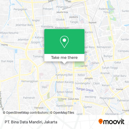 PT. Bina Data Mandiri map