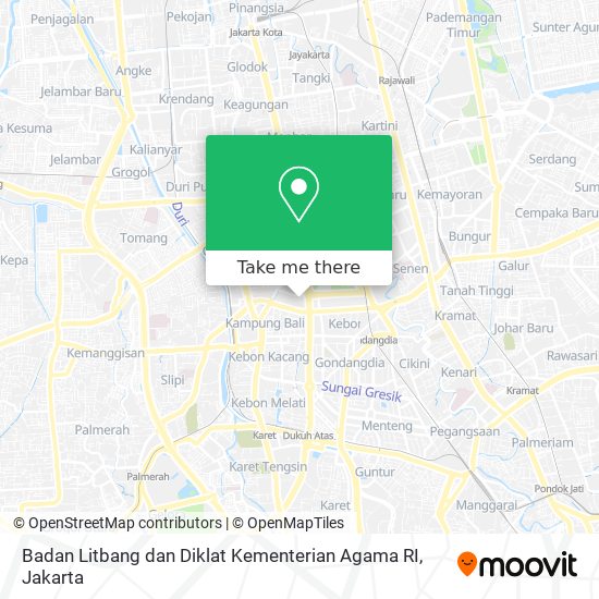 Badan Litbang dan Diklat Kementerian Agama RI map