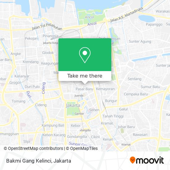 Bakmi Gang Kelinci map