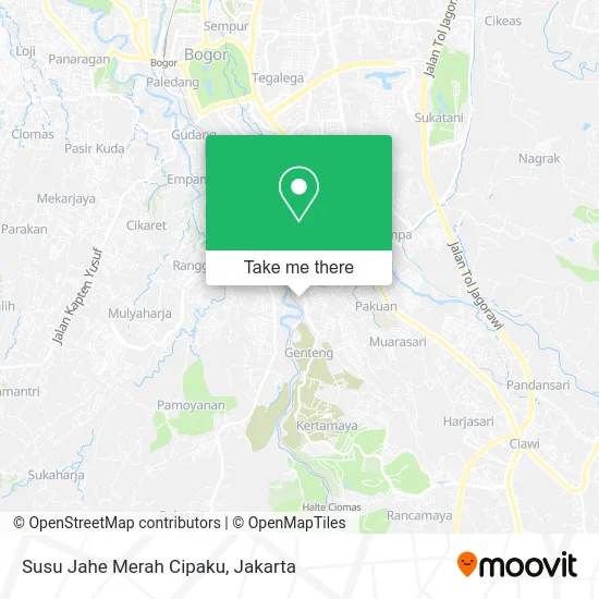 Susu Jahe Merah Cipaku map