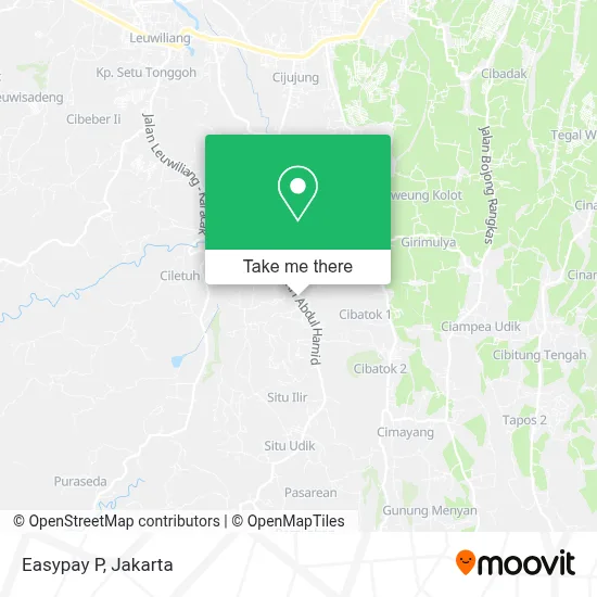 Easypay P map