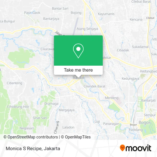 Monica S Recipe map