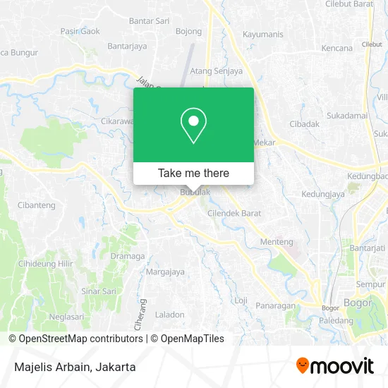 Majelis Arbain map