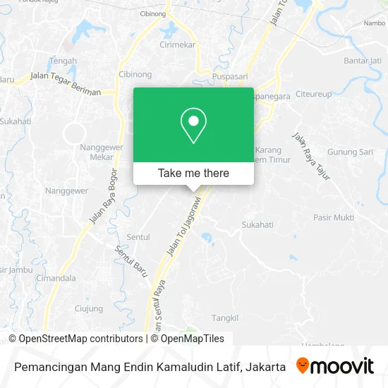 Pemancingan Mang Endin Kamaludin Latif map