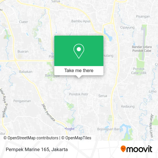 Pempek Marine 165 map
