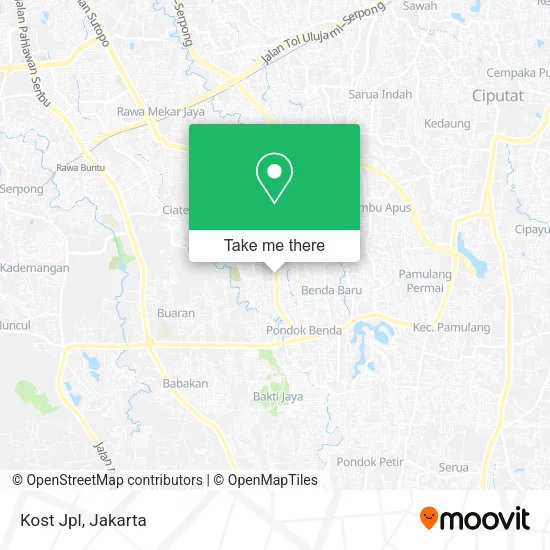 Kost Jpl map