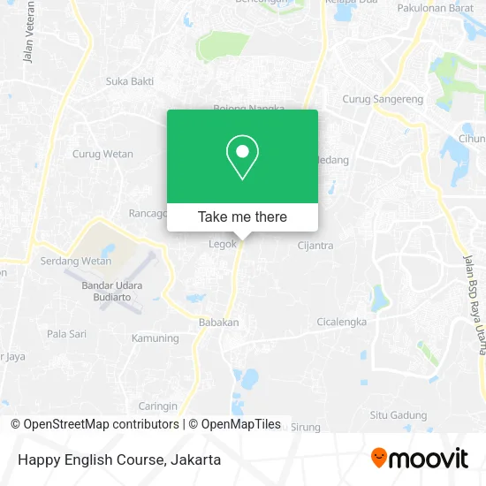 Happy English Course map