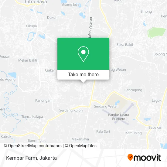 Kembar Farm map