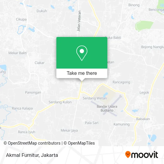 Akmal Furnitur map