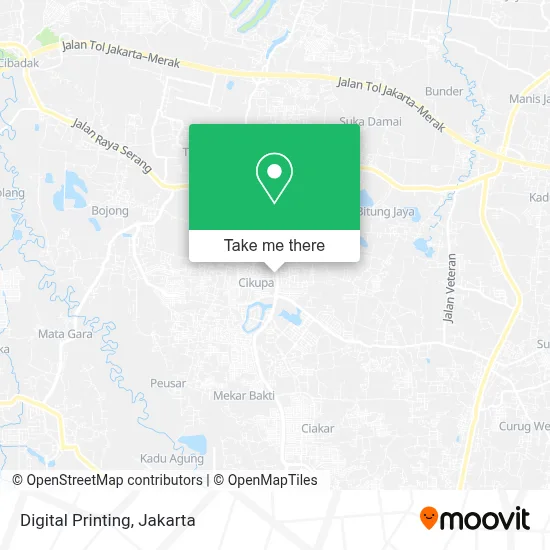 Digital Printing map