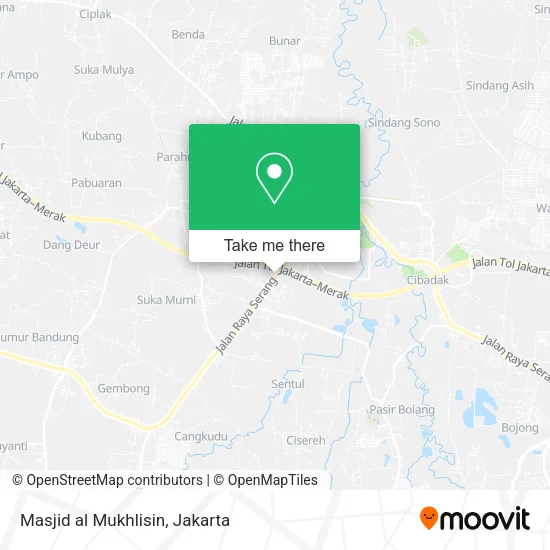 Masjid al Mukhlisin map