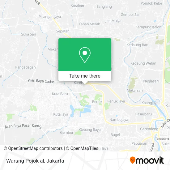 Warung Pojok al map