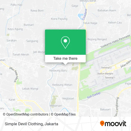 Simple Devil Clothing map