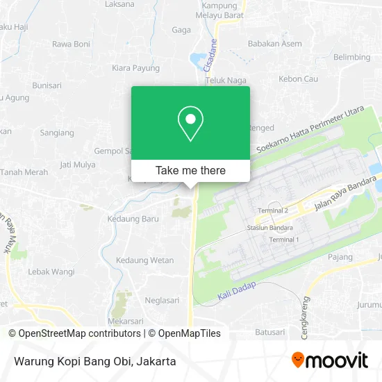 Warung Kopi Bang Obi map