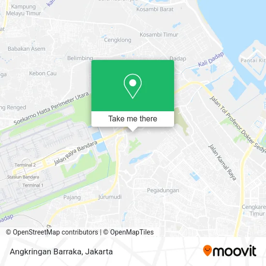 Angkringan Barraka map