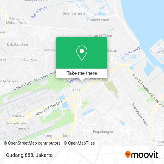Gudang 888 map