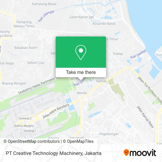 PT Creative Technology Machinery map