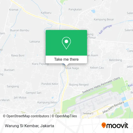 Warung Si Kembar map